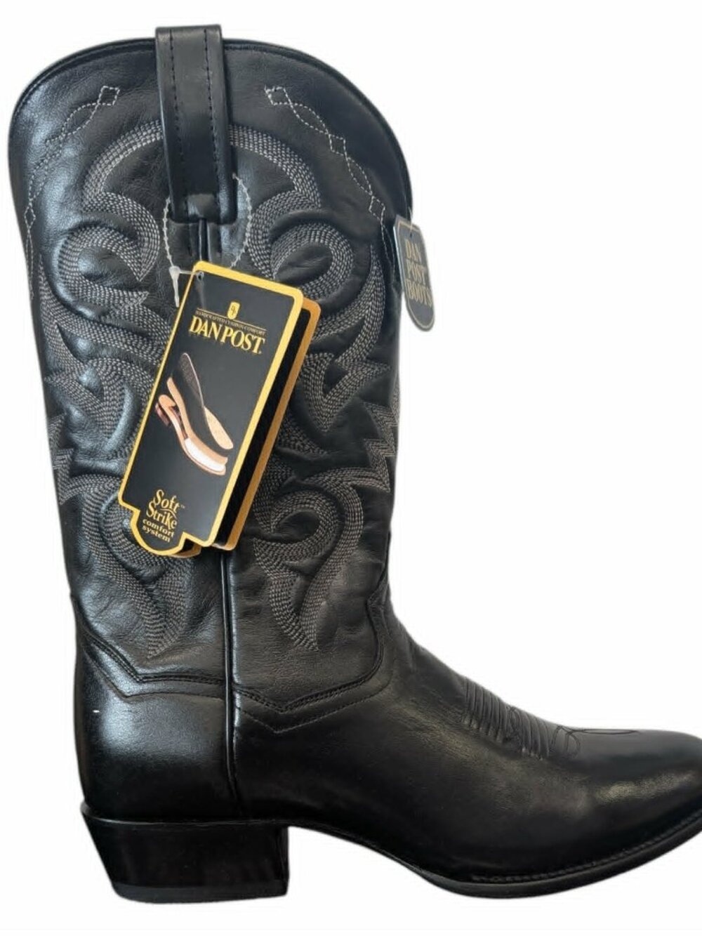 DAN POST boots Milwaukee Embroidered Men's Size 11 Wide - O